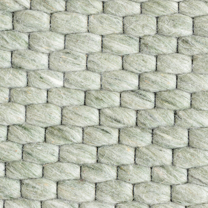 Wollteppich - Melange Mint - 6