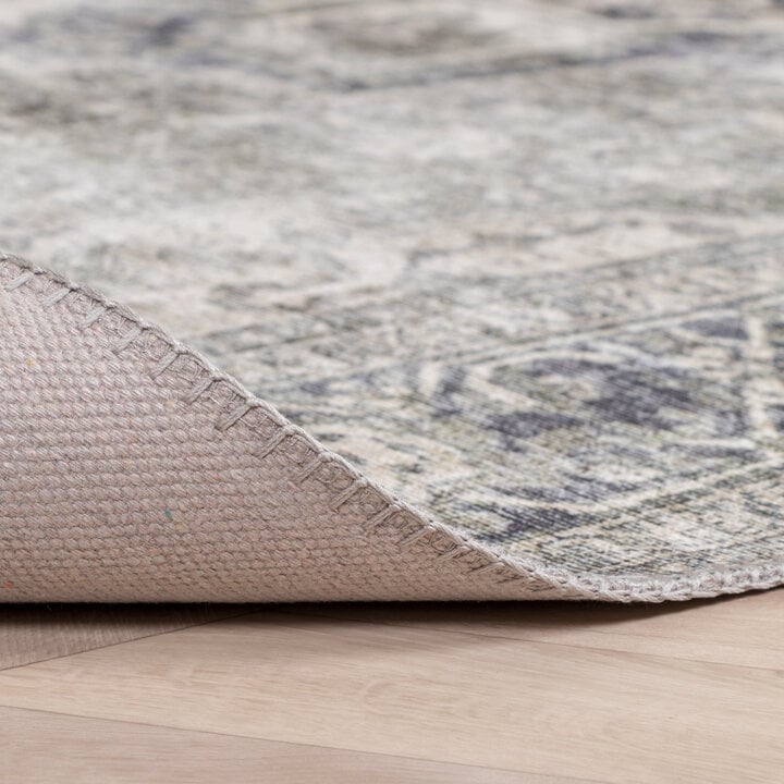 Teppich Vintage - Lugan Grün Grau - 5