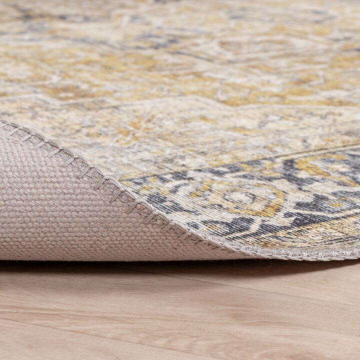 Teppich Vintage - Lugan Gelb - 5