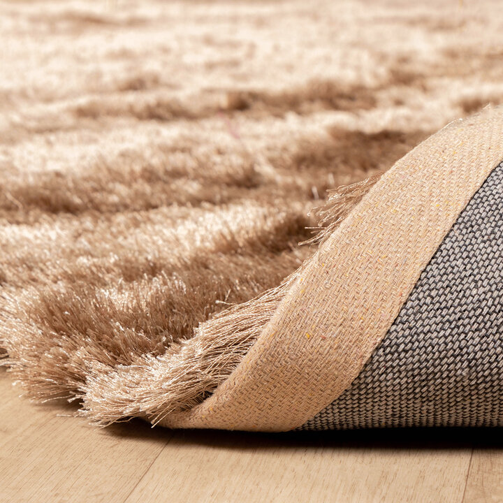 Hochflor Teppich - Glorious Taupe - 6