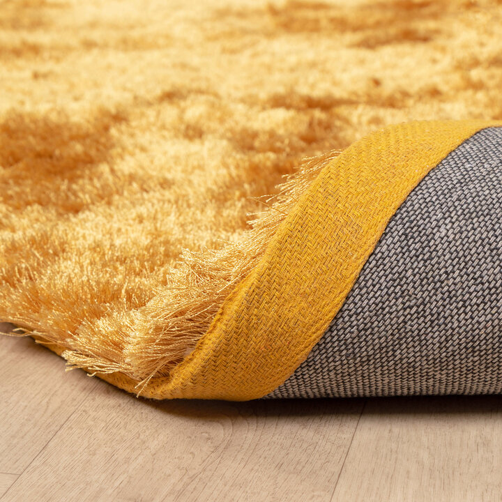 Hochflor Teppich - Glorious Gold Gelb - 6