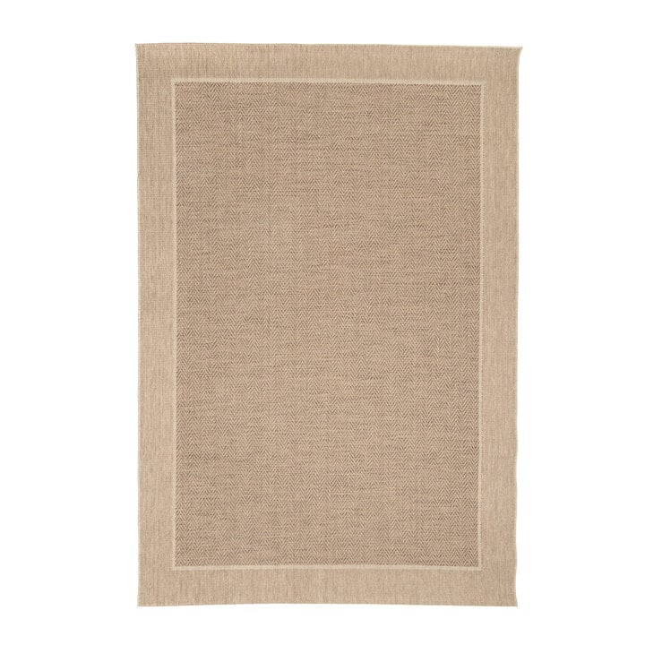 In- & Outdoor Jute Teppich - Fora Edge Natural - 1