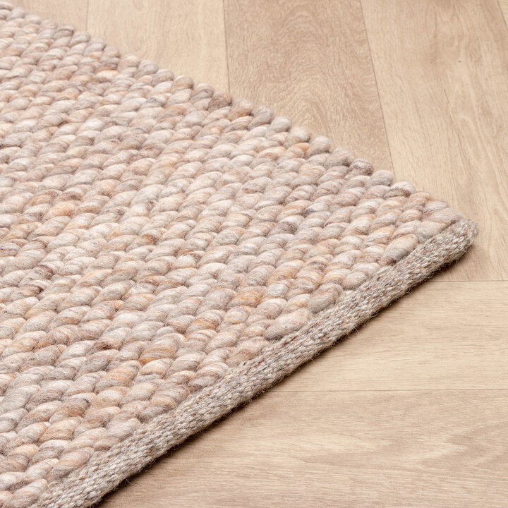 Wollteppich - Brilliant Beige Sand - 4