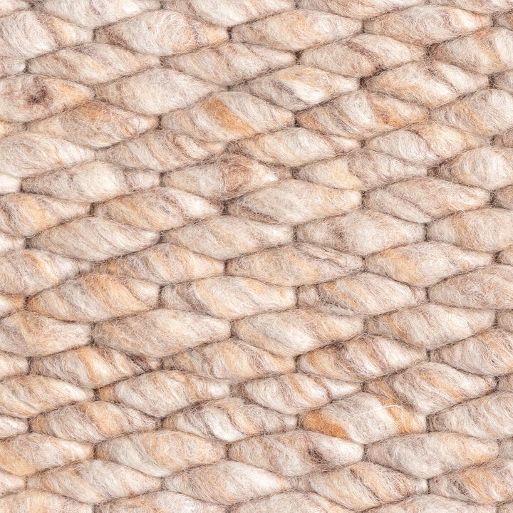 Wollteppich - Brilliant Beige Sand - 6
