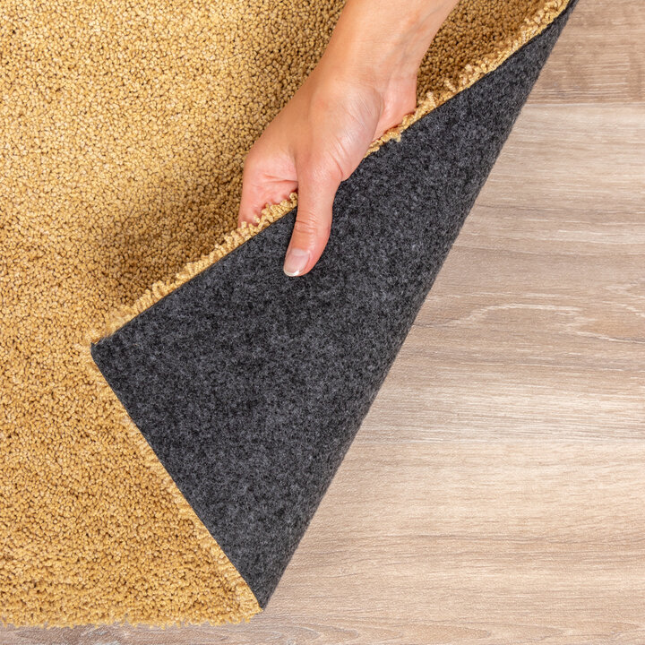 Waschbarer Teppich - Clean Ockergelb - 5