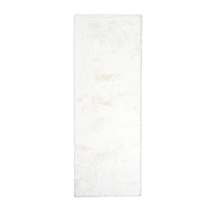 Hochflor Läufer - Comfy Supreme Weiß - 1