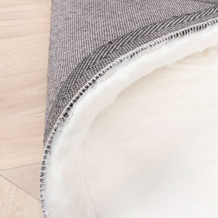 Hochflor Läufer - Comfy Supreme Weiß - 5