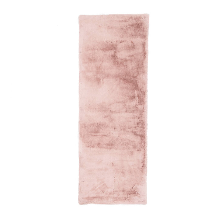Hochflor Läufer - Comfy Supreme Rosa - 1