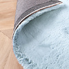 Hochflor Läufer - Comfy Hellblau