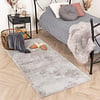 Hochflor Läufer - Comfy Grau 