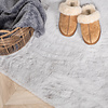 Hochflor Läufer - Comfy Grau 