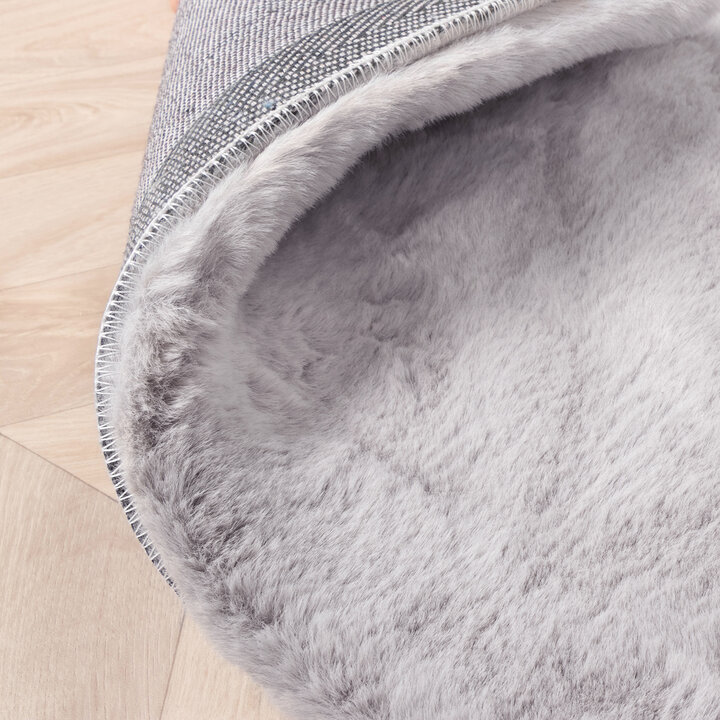 Hochflor Läufer - Comfy Supreme Grau - 5