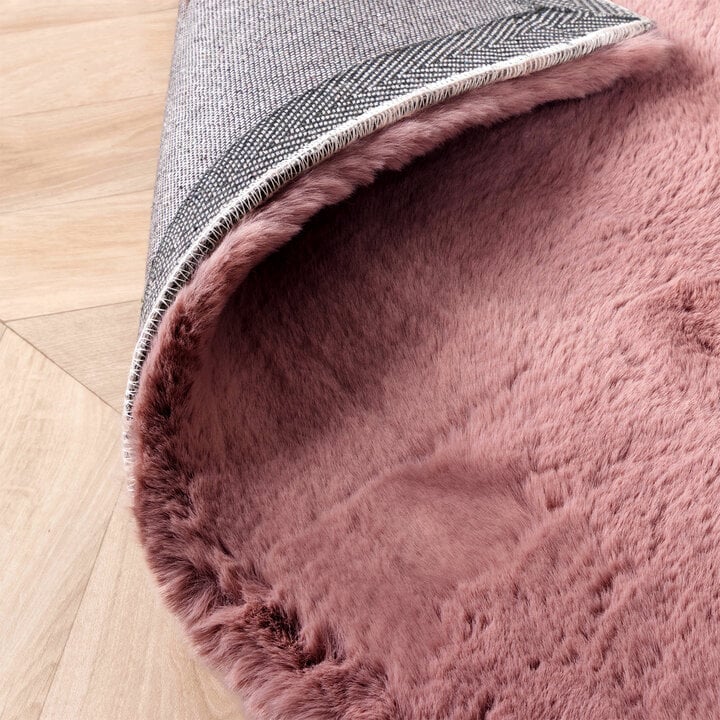 Hochflor Läufer - Comfy Supreme Dunkelrosa - 4