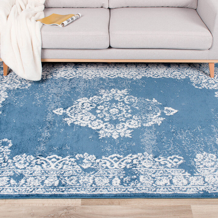 Teppich Vintage - Adore Medaillon Blau - 2