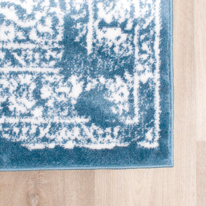 Teppich Vintage - Adore Medaillon Blau - 4