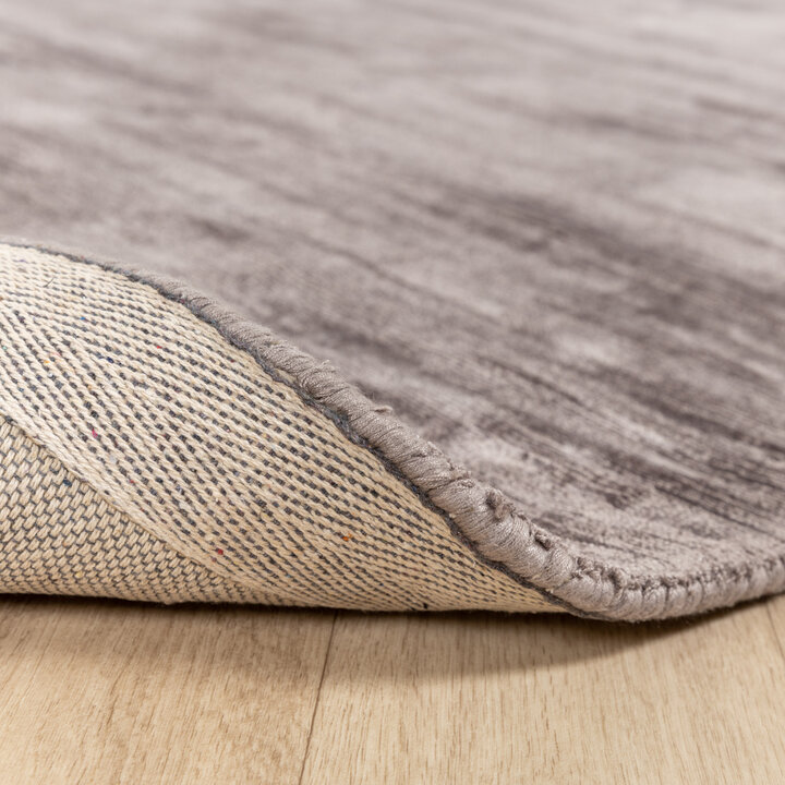 Viskose Teppich - Pearl Grau - 3