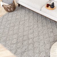 Wollteppich - Knit Grau 