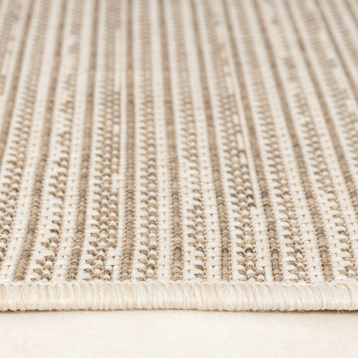 In- & Outdoor Jute Teppich - Nomad Melange Creme - 5