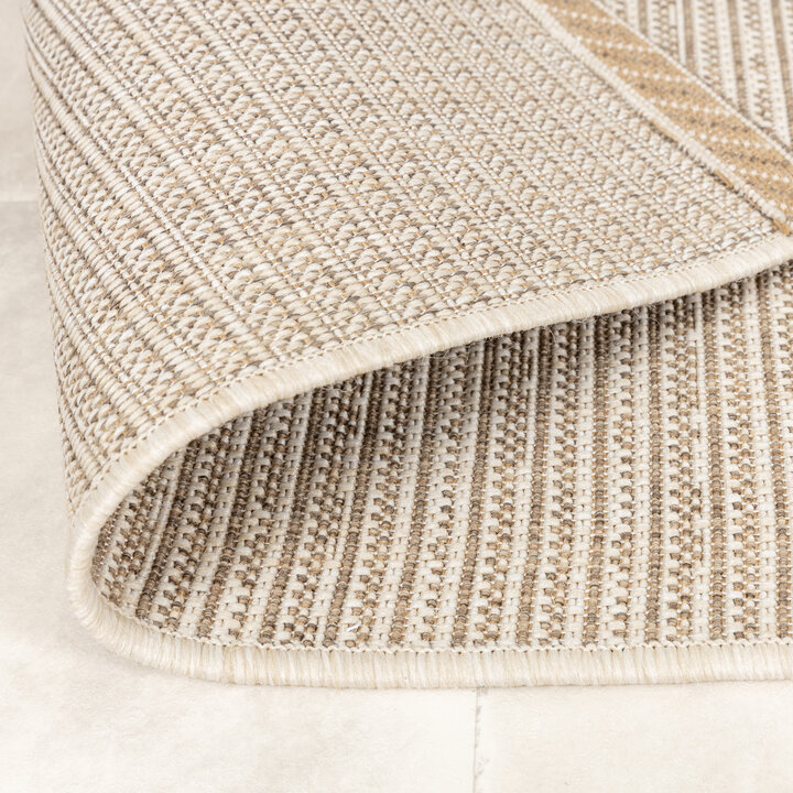In- & Outdoor Jute Teppich - Nomad Melange Creme - 6