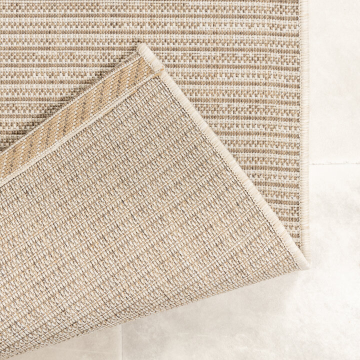 In- & Outdoor Jute Teppich - Nomad Melange Creme - 7