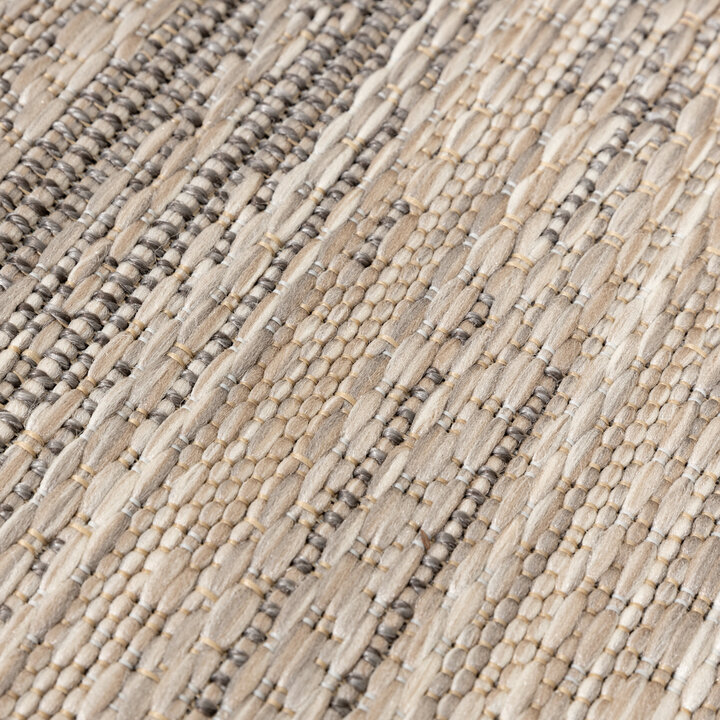 In- & Outdoor Teppich - Zanzi Melange Sand Beige - 8