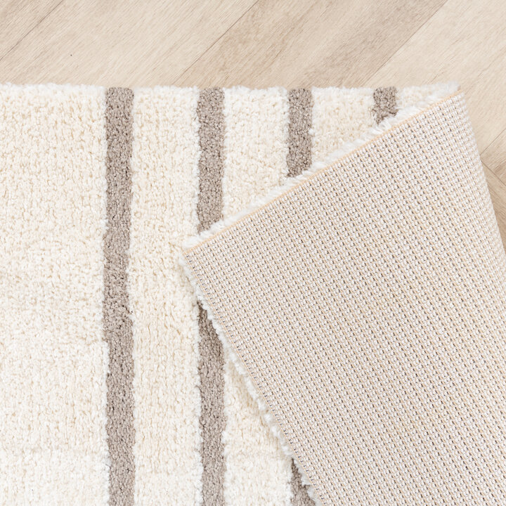 Hochflor Teppich - Serene Shapes Creme - 6