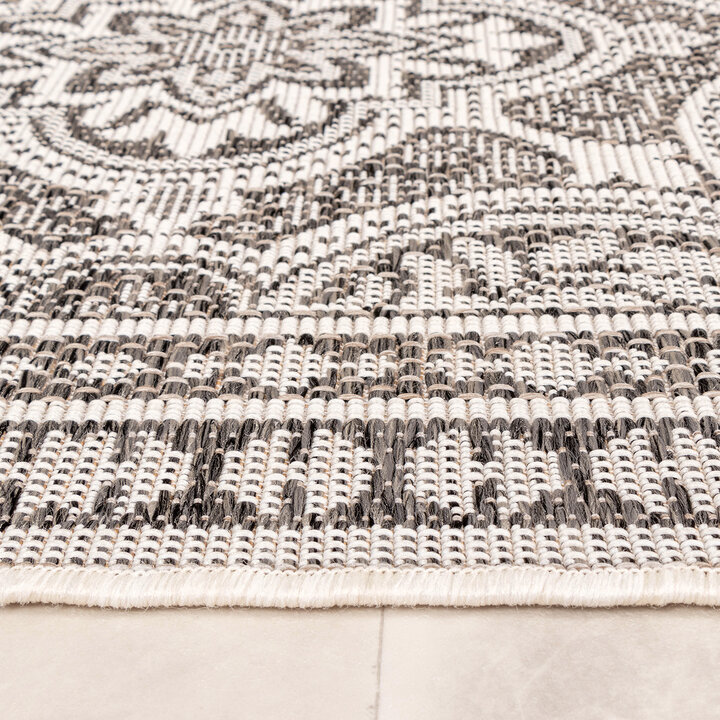 In- & Outdoor Teppich - Summer Oriental Grau - 5