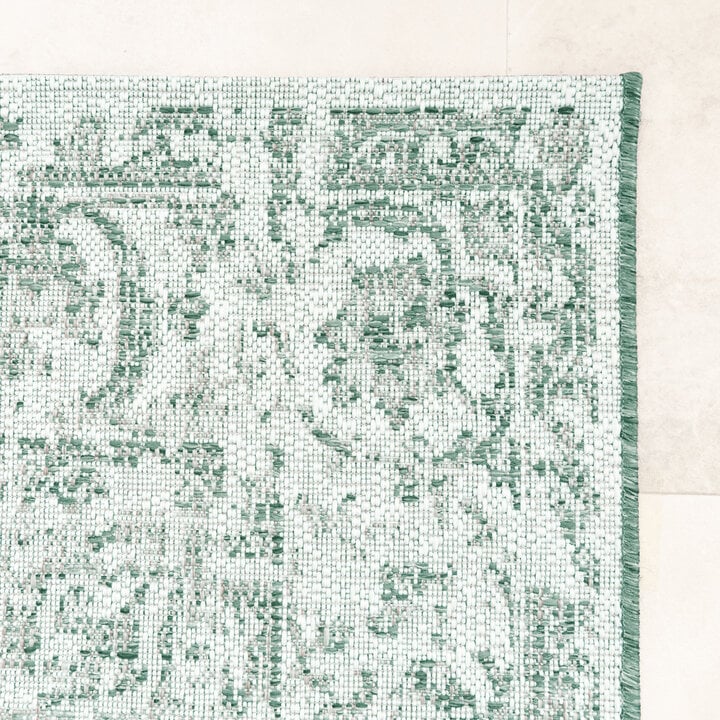 In- & Outdoor Teppich Vintage - Victoria Oriental Grün - 4