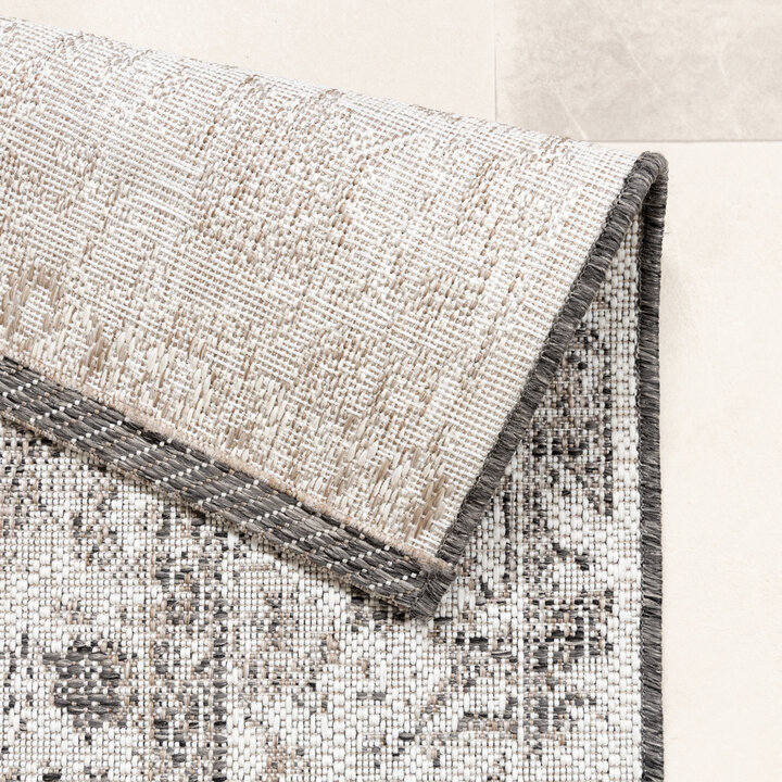 In- & Outdoor Teppich Vintage - Victoria Oriental Grau - 7