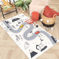Spielteppich Auto - Dex Road Schwarz 