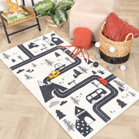 Spielteppich Auto - Dex Trail Schwarz 