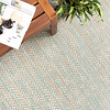 In- & Outdoor Teppich Rund - Playa Aztec Grün