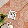 In- & Outdoor Teppich - Porto Curves Terracotta
