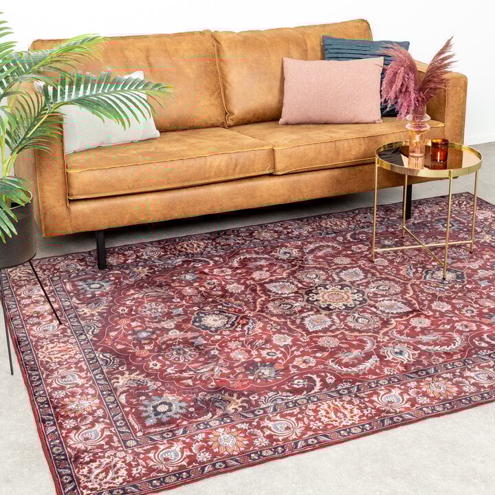 Teppich Vintage - Imagine Medaillon Rot