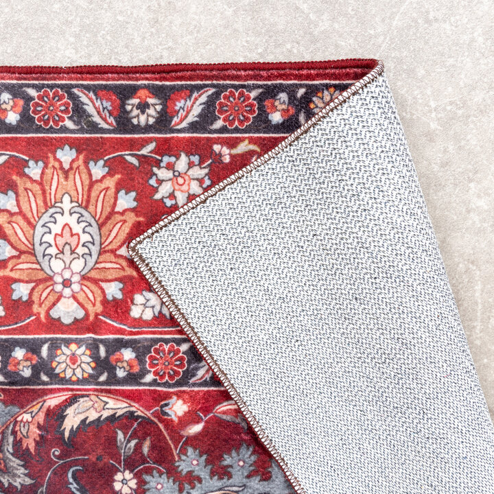Teppich Vintage - Imagine Medaillon Rot - 5