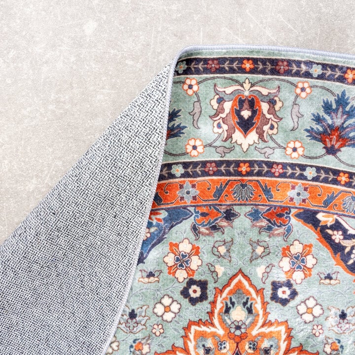 Teppich Vintage Rund - Imagine Oriental Grün - 4