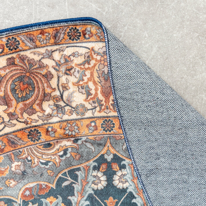 Teppich Vintage Rund - Imagine Medaillon Bunt - 4