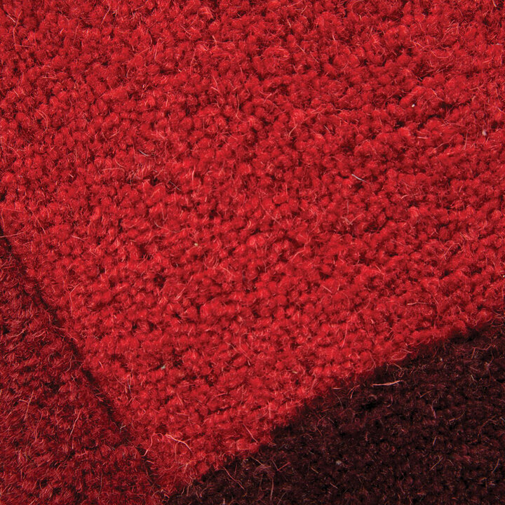 Abstrakt Teppich - Stracto Collage Rot - 2
