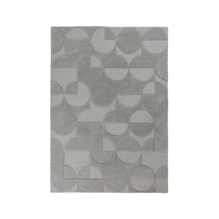 Moderner Teppich - Mozo Gigi Grau - 1