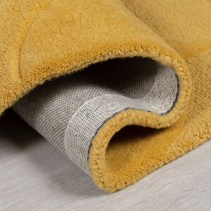 Moderner Teppich - Mozo Gigi Ockergelb - 4