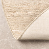 In- & Outdoor Teppich Rund - Porto Lines Creme 