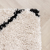 Hochflor Läufer - Sensa Lines Creme