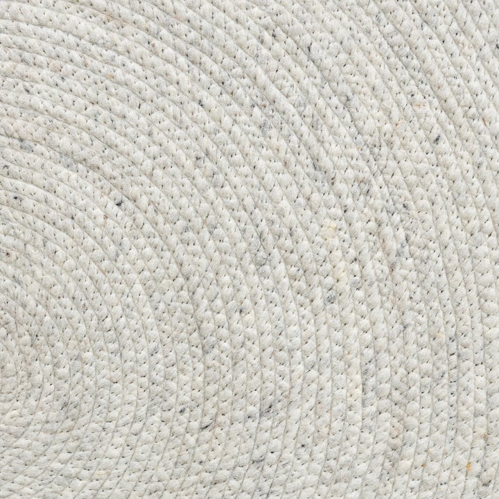 Wollteppich Rund - Wise Grau Meliert 367 - 6