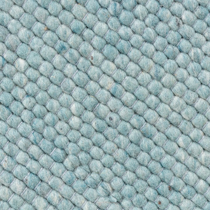 Wollteppich - Wise Blau 364 - 6