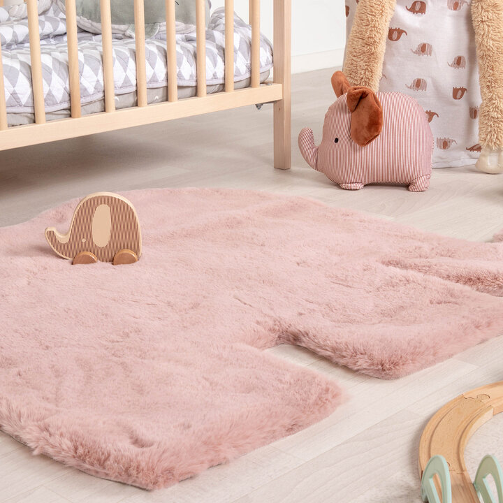 Kinderteppich - Huggy Elefant Rosa - 2