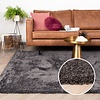 Hochflor Teppich - Glazy Anthrazit