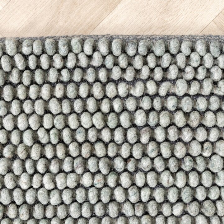 Wollteppich - Luminous Grün Grau - 3
