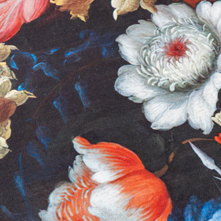 Teppich Floral - Florine Schwarz Blau - 5