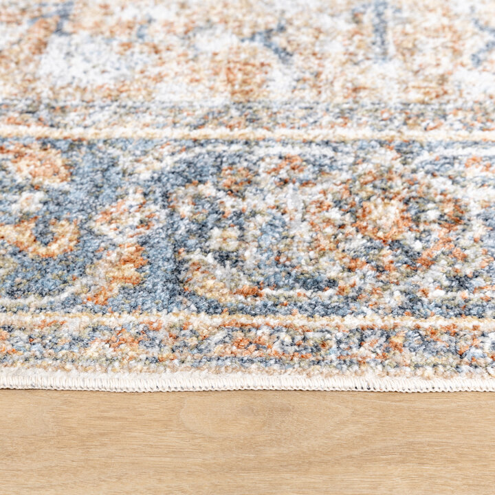 Waschbarer Teppich - Nova Medaillon Bunt - 3