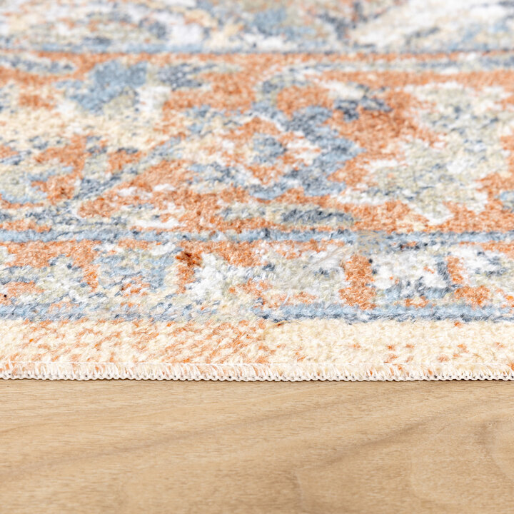 Waschbarer Teppich - Nova Medaillon Terra - 5